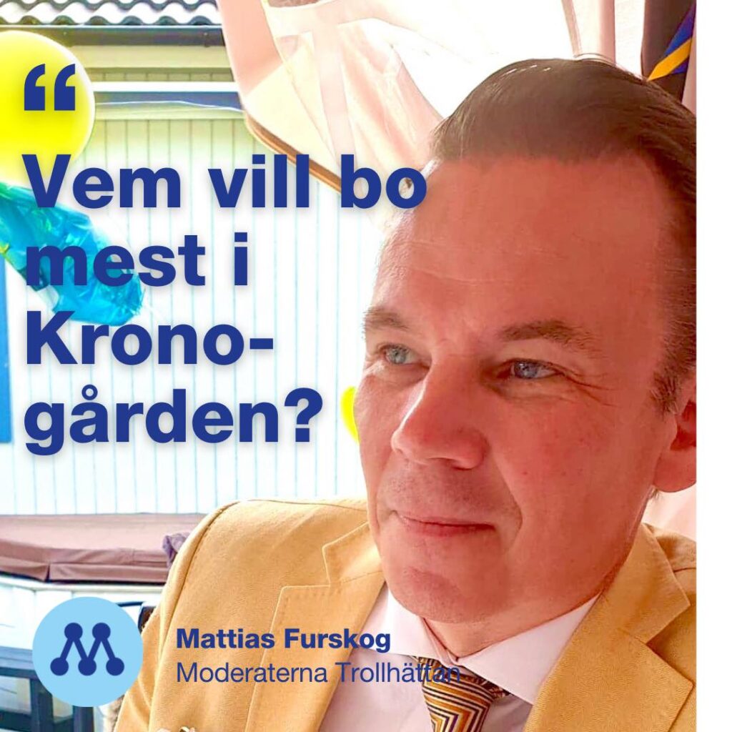 Mattias Furskog krönika Moderaterna i Trollhättan