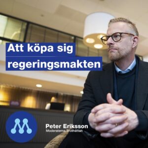 Peter Eriksson krönika Moderaterna i Trollhättan