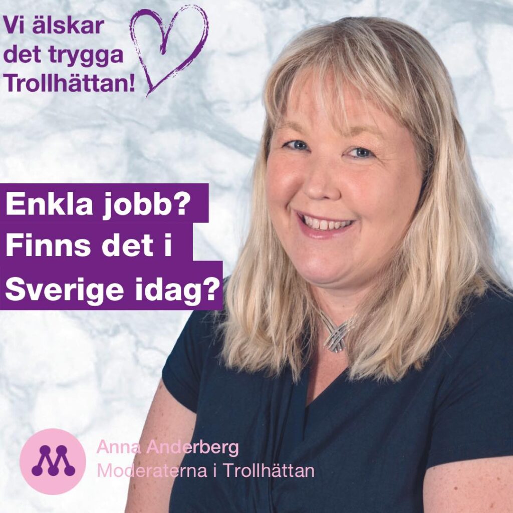 Anna Anderberg - Moderaterna i Trollhättan