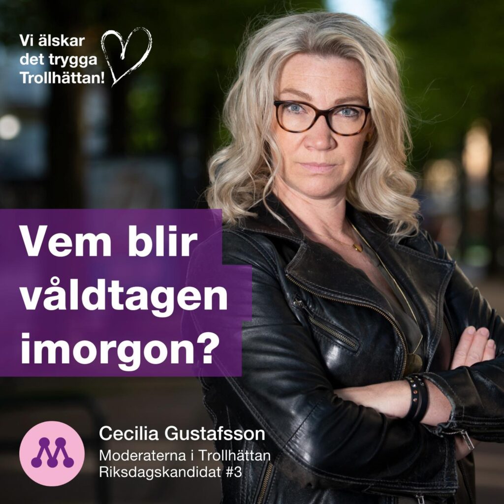 Cecilia Gustafsson - Moderaterna i Trollhättan